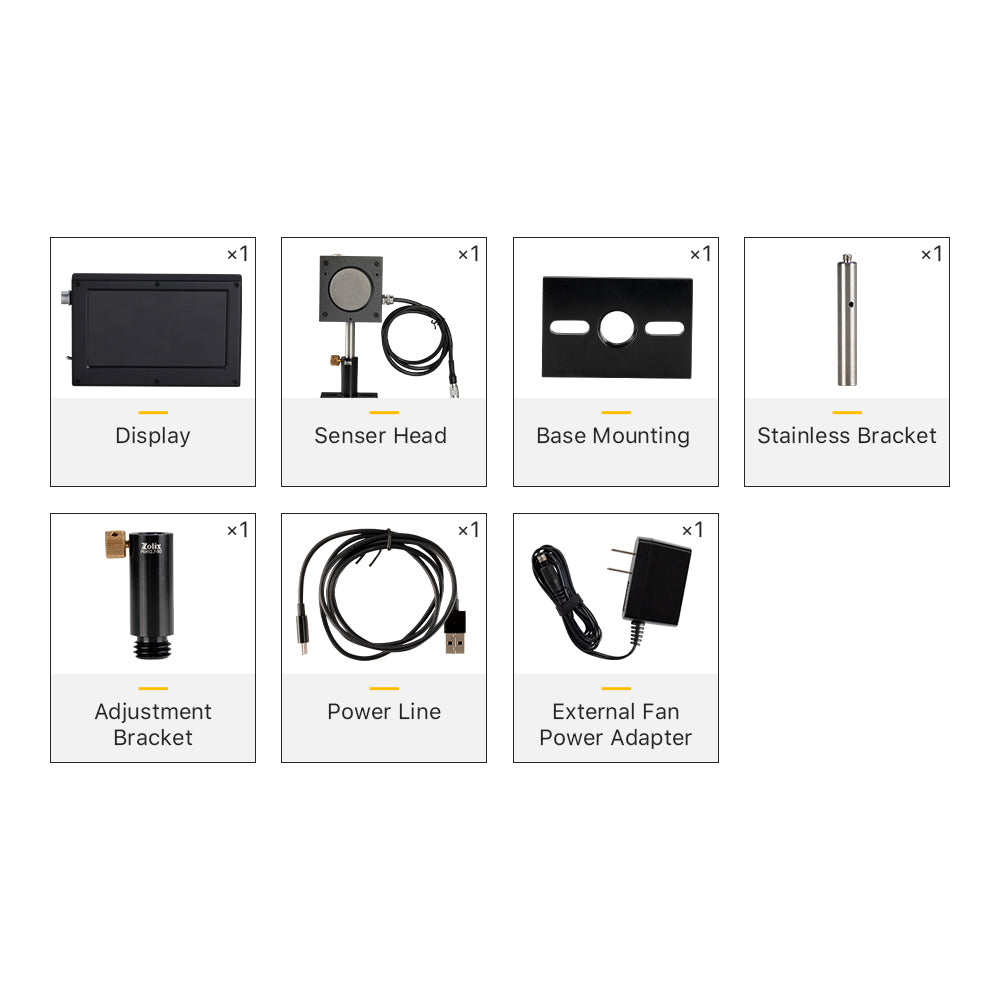 Cloudray 0-250W High Accuracy Laser Beam Power and Energy Meter