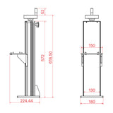 Cloudray CO2 Laser Lift Table For Marking Machine