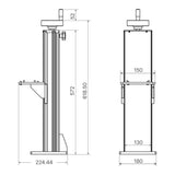 Cloudray Split CO2 Marking Machine Cabinet