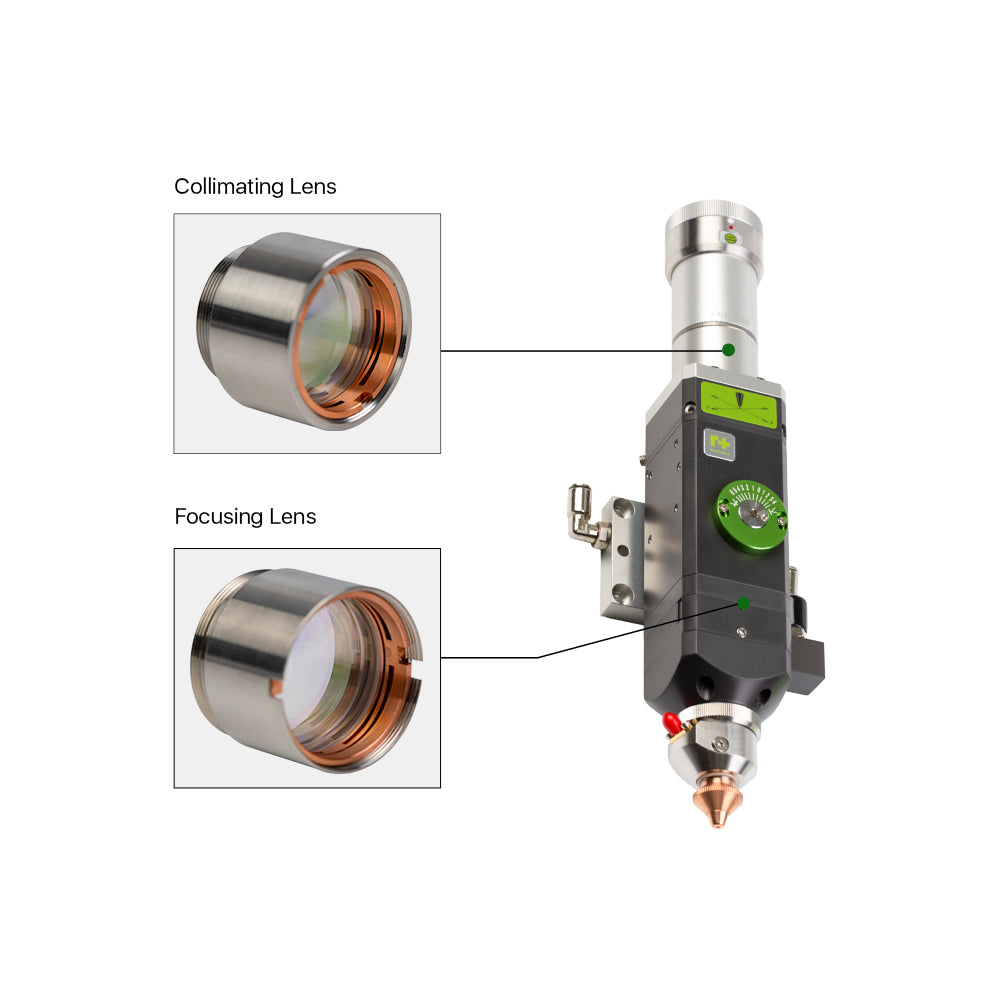 Cloudray Focusing & Collimating Lens With Lens Tube For Raytools BT210(S)