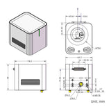 Cloudray OUYA M102 Fiber Laser Galvo Scanner Head