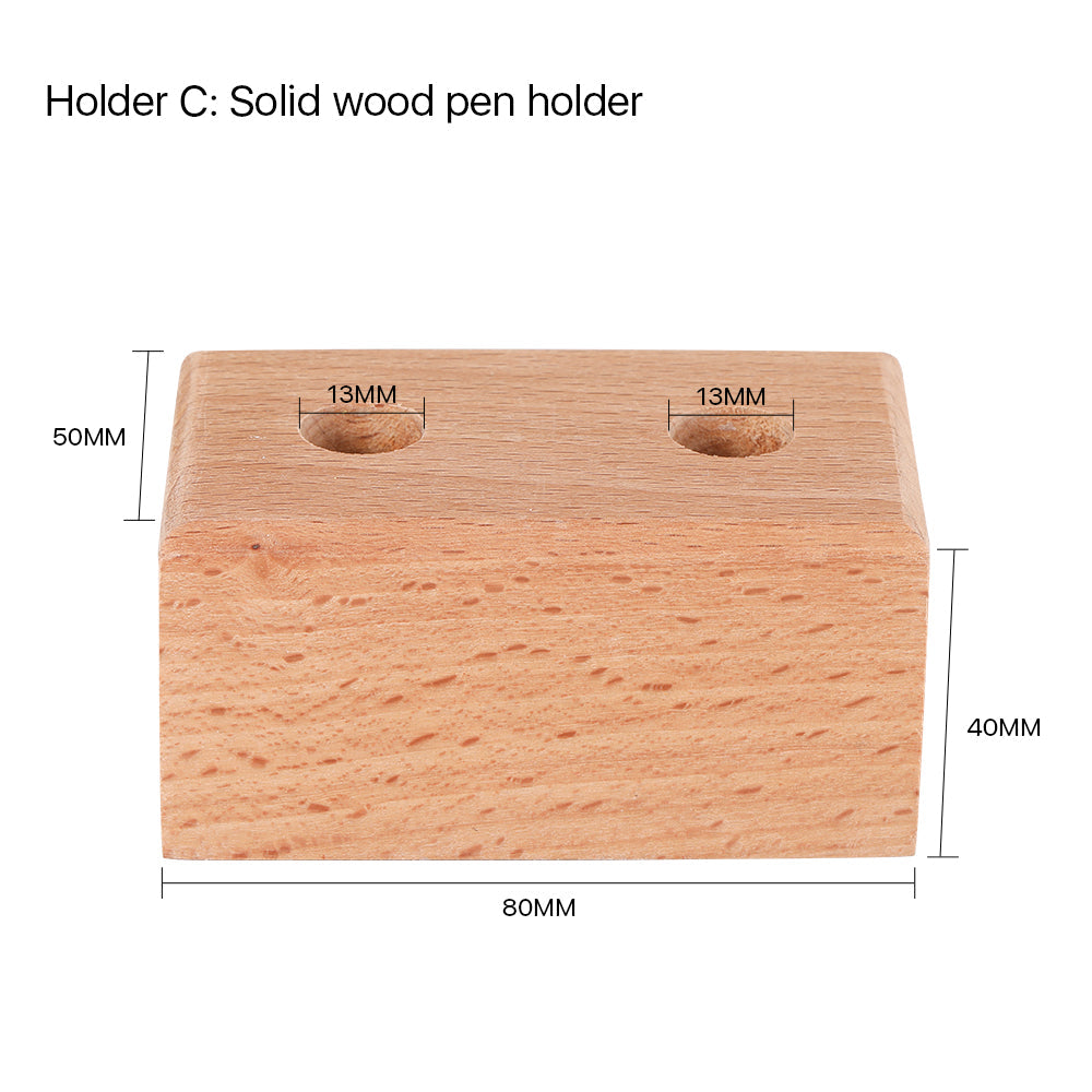 Cloudray DIY Material Solid Wooden Pen Holder For Laser Engraving