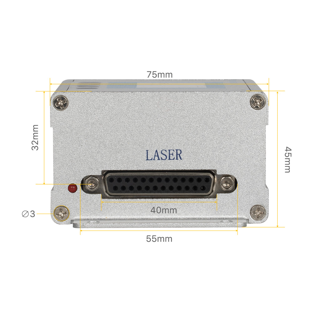 Cloudray Ruida Laser Adapter Plate For Low-Power Fiber Laser Source