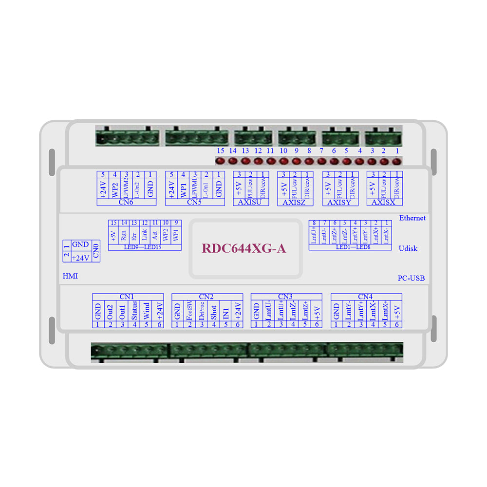 Cloudray Ruida 6445GT Touch Screen Laser Controller