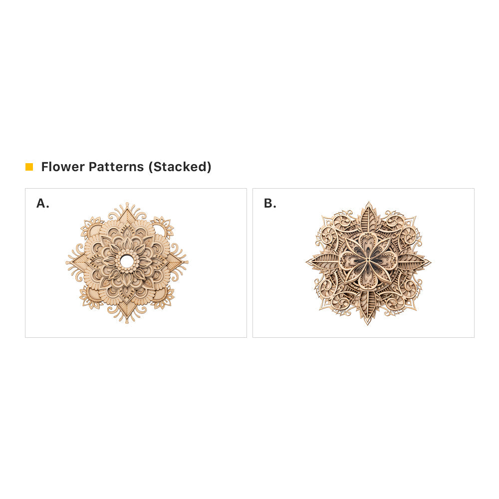 Cloudray Decoration Pattern Cutting Files AI/DWG/DXF