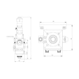 Cloudray 0-2kW WSX  KC15A Fiber Laser Cutting Head