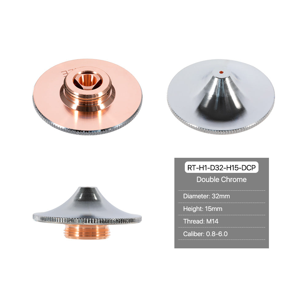 Cloudray Raytools H Type Laser Cutting Nozzles