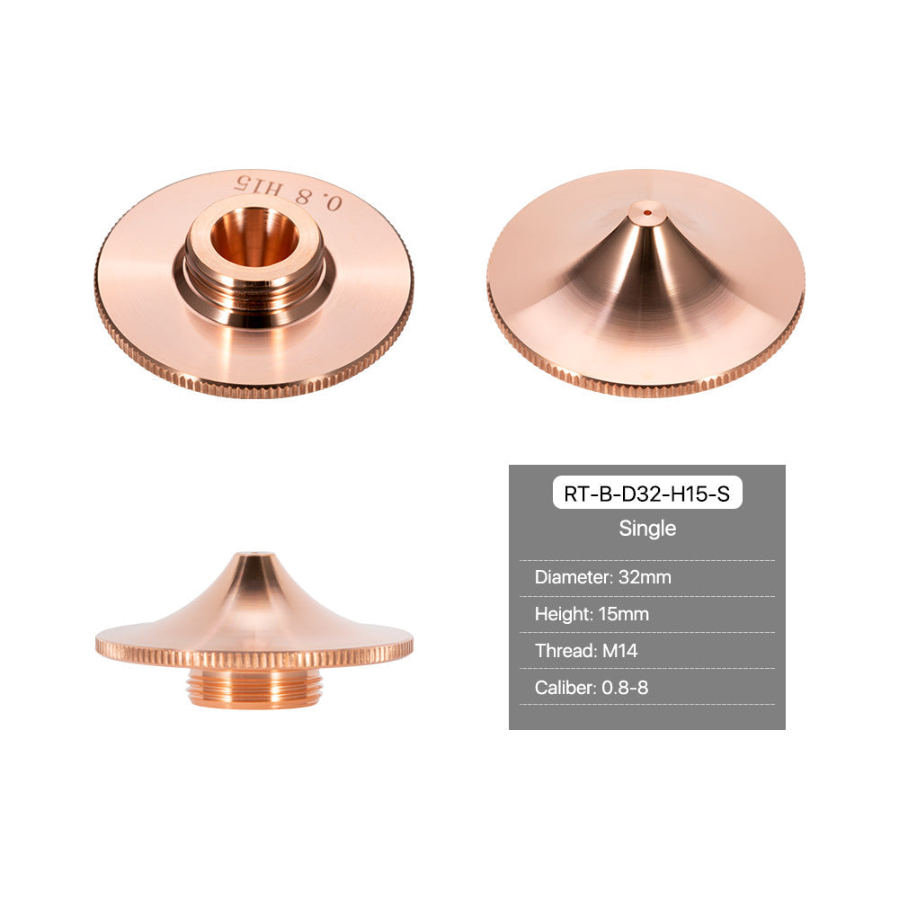 Cloudray Raytools B Type Laser Cutting Nozzles