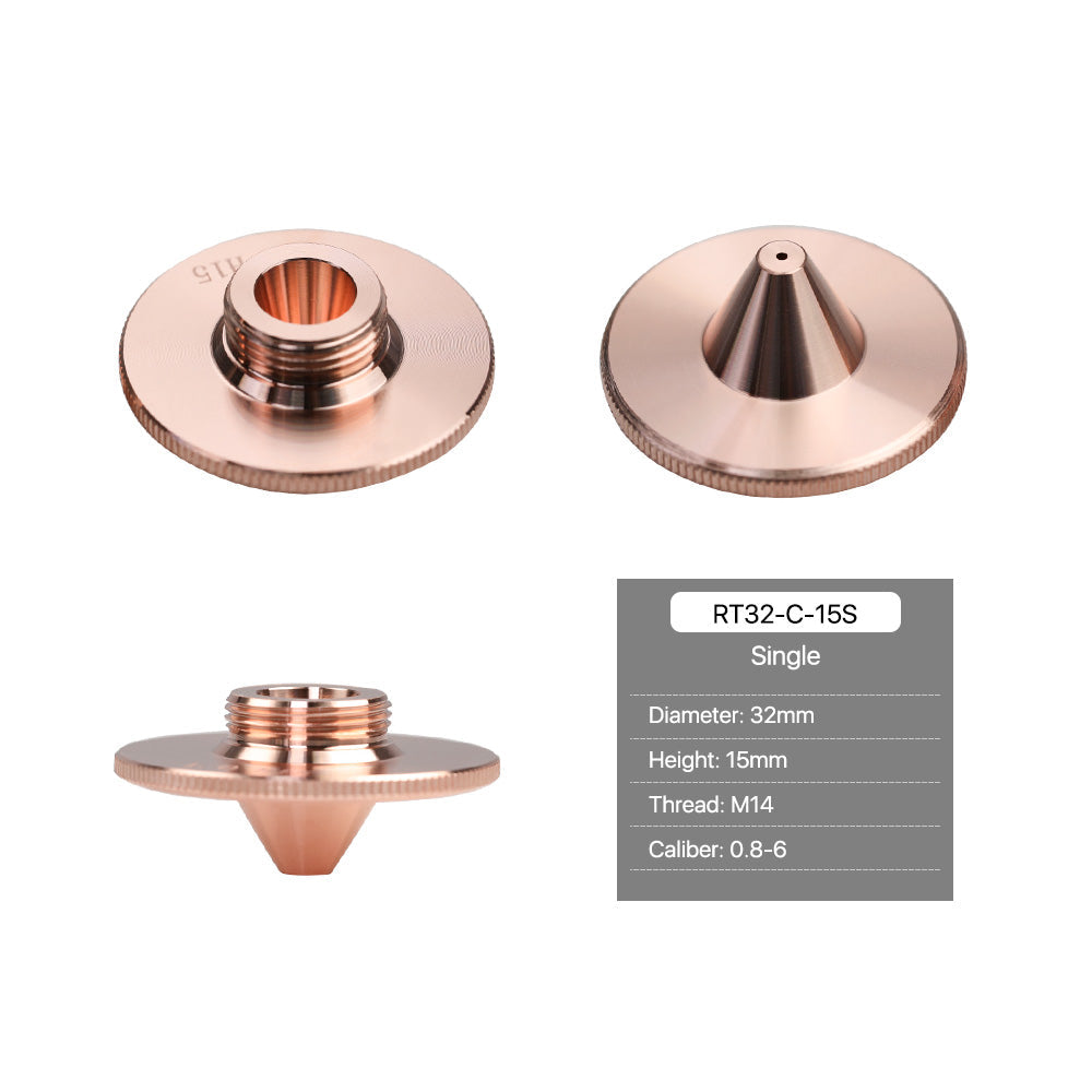 Cloudray Raytools C Type Laser Cutting Nozzles