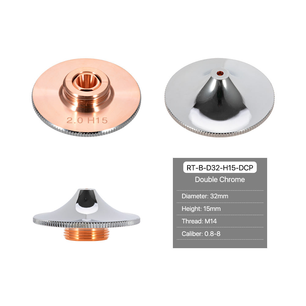 Cloudray Raytools B Type Laser Cutting Nozzles