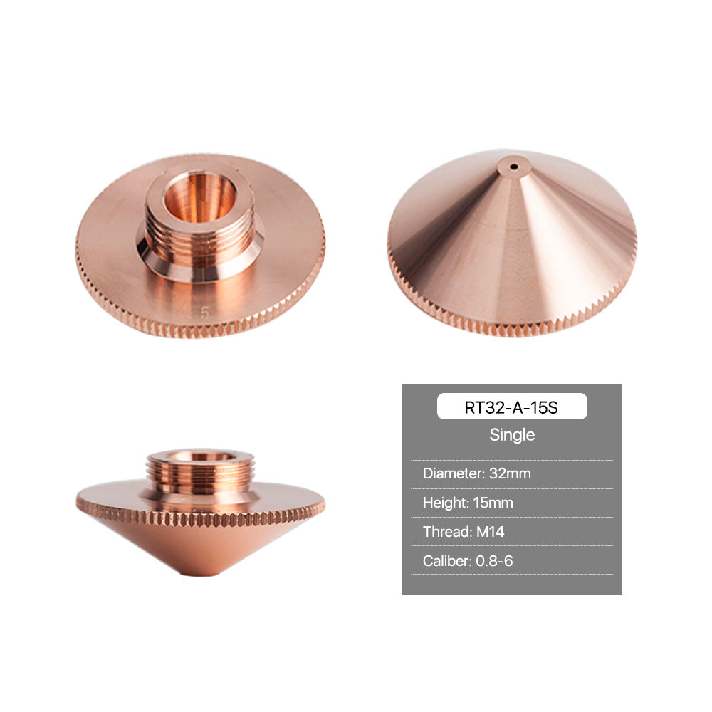 Cloudray Raytools A Type Laser Cutting Nozzles