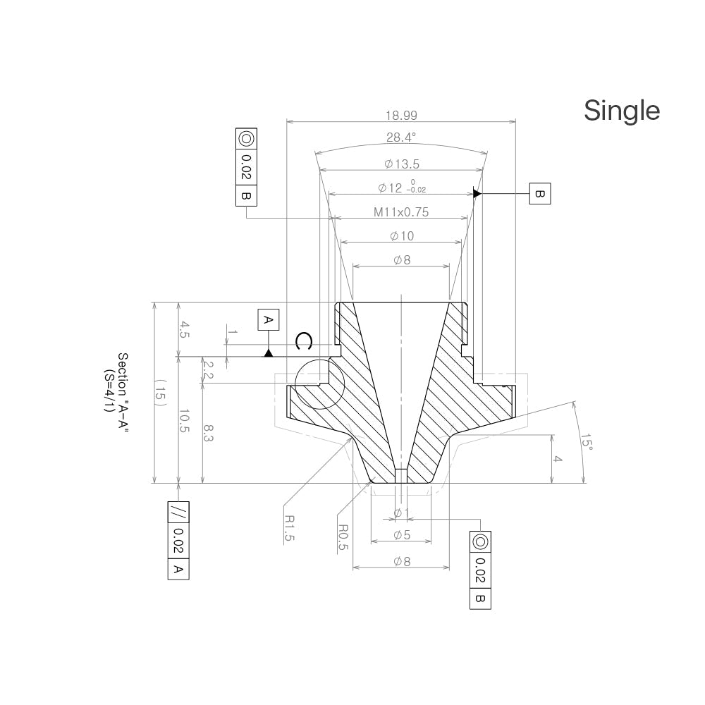 Cloudray HANKWANG Laser Cutiing Nozzles