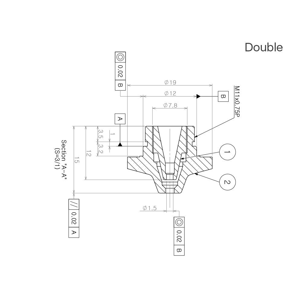 Cloudray HANKWANG Laser Cutiing Nozzles