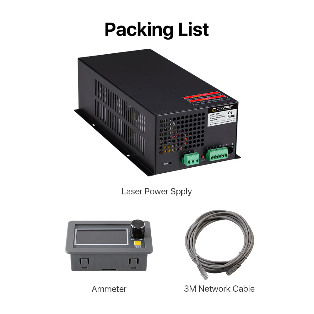 Cloudray 180W MYJG CO2 Laser Power Supply