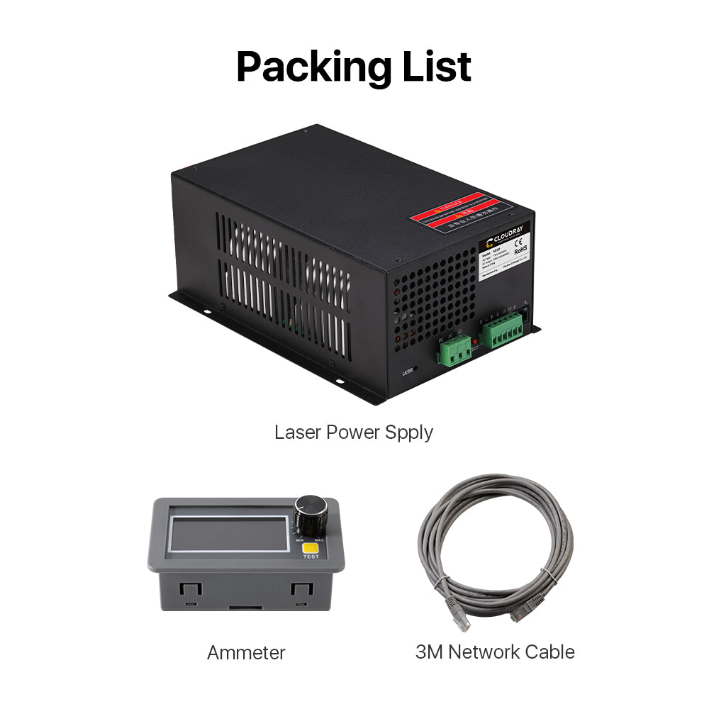 Cloudray 120W MYJG CO2 Laser Power Supply