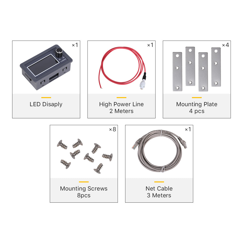 Cloudray 100W HY-T Series T100 CO2 Laser Power Supply With LCD Display