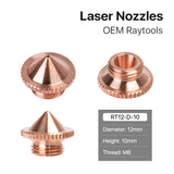 Cloudray Raytools E Type Laser Cutting Nozzles For Precision Cutting