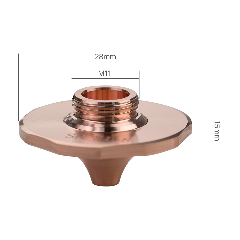 Cloudray DaZu A Type Single Layer Laser Cutting Nozzles