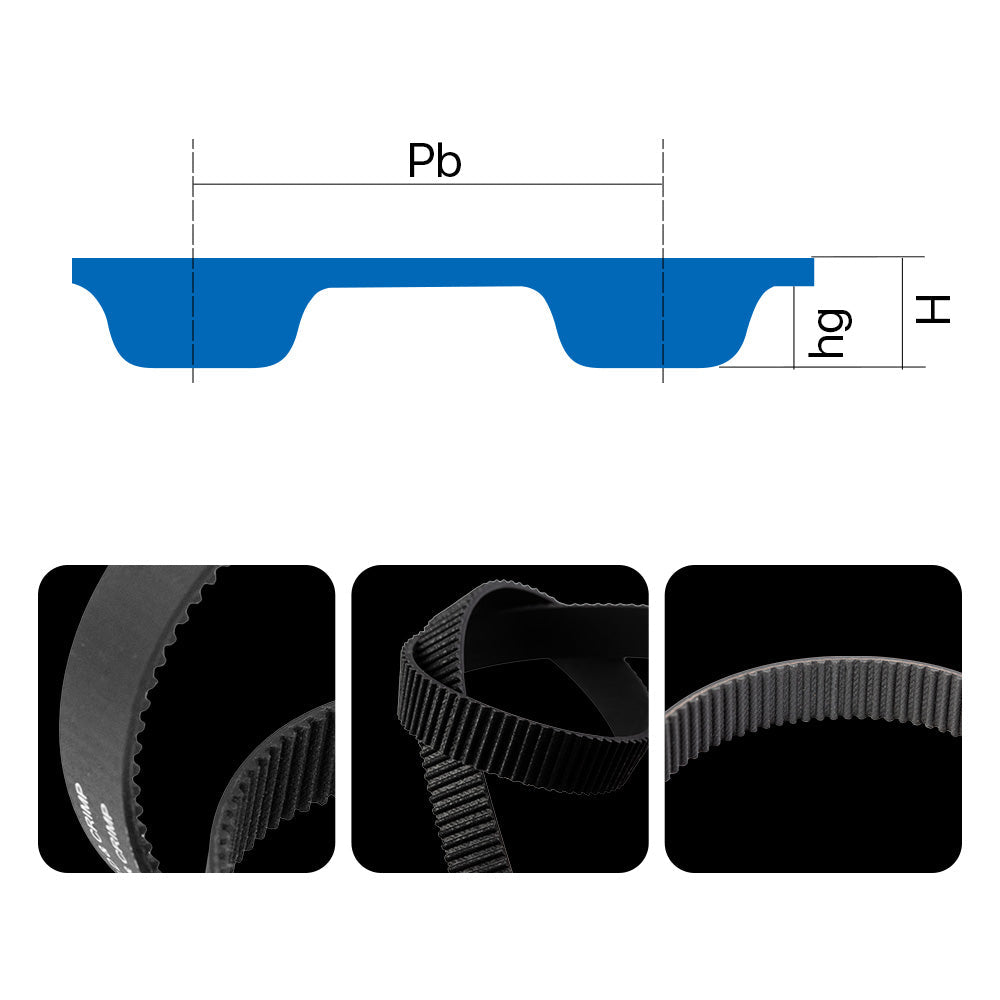 Cloudray MXL 5-15M Open-ended Timing Belt