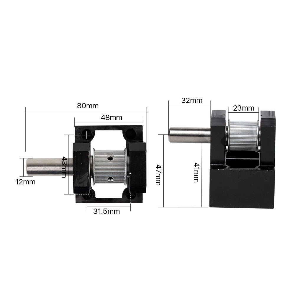 Cloudray Laser Machine Mechanical Parts Reduction Gear Base