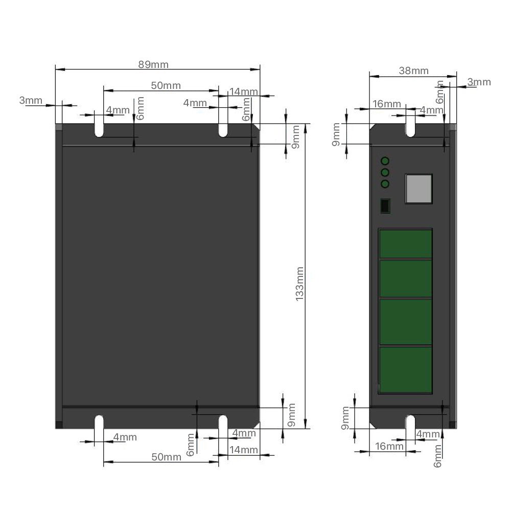 Cloudray Non-Metal Height Controller Ruida Live Focus System For Laser Machine