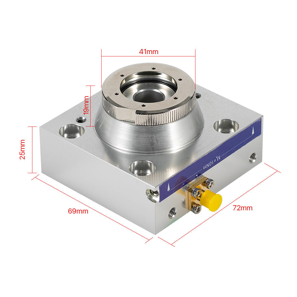 Cloudray Nozzle Connector For LightCutter 2.0 Fiber Laser Cutting Head