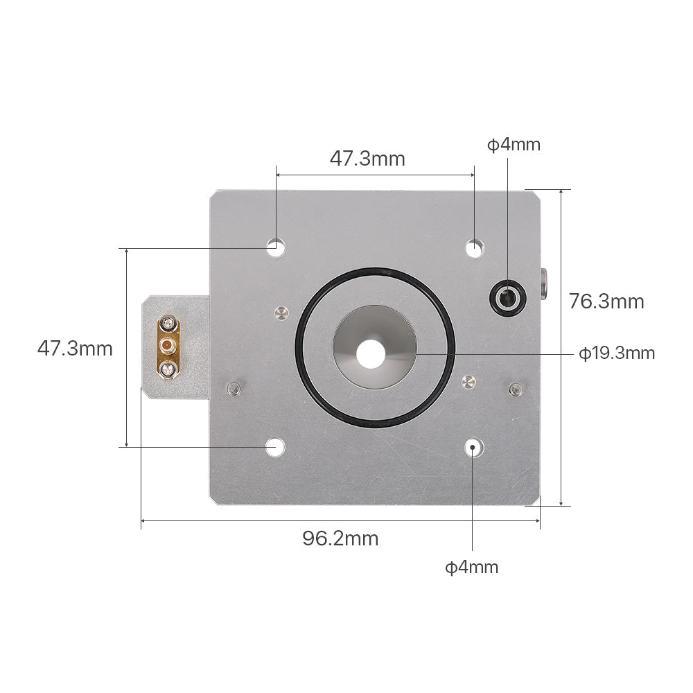 Cloudray Nozzle  Connector For Raytools BM114S Laser Cutting Head