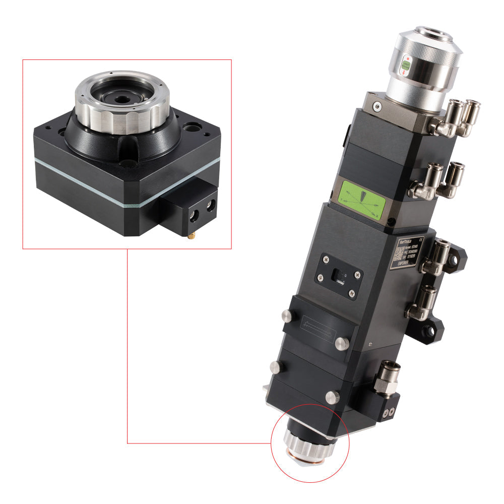 Ray Connector Cloudray Nozzle Connector Thick Style For Raytools Laser Cutting Head ...