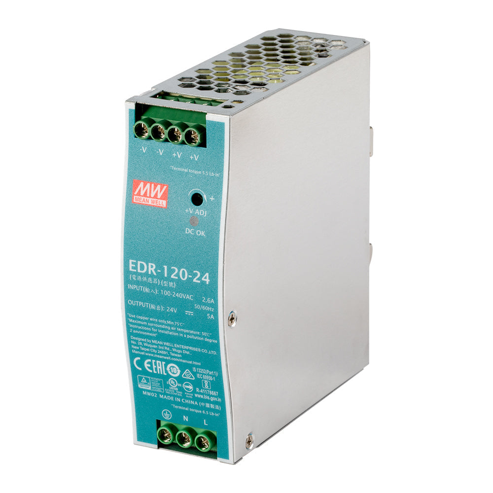 Cloudray Original MW EDR-75/120/150 Series 24V Rail Power Supply