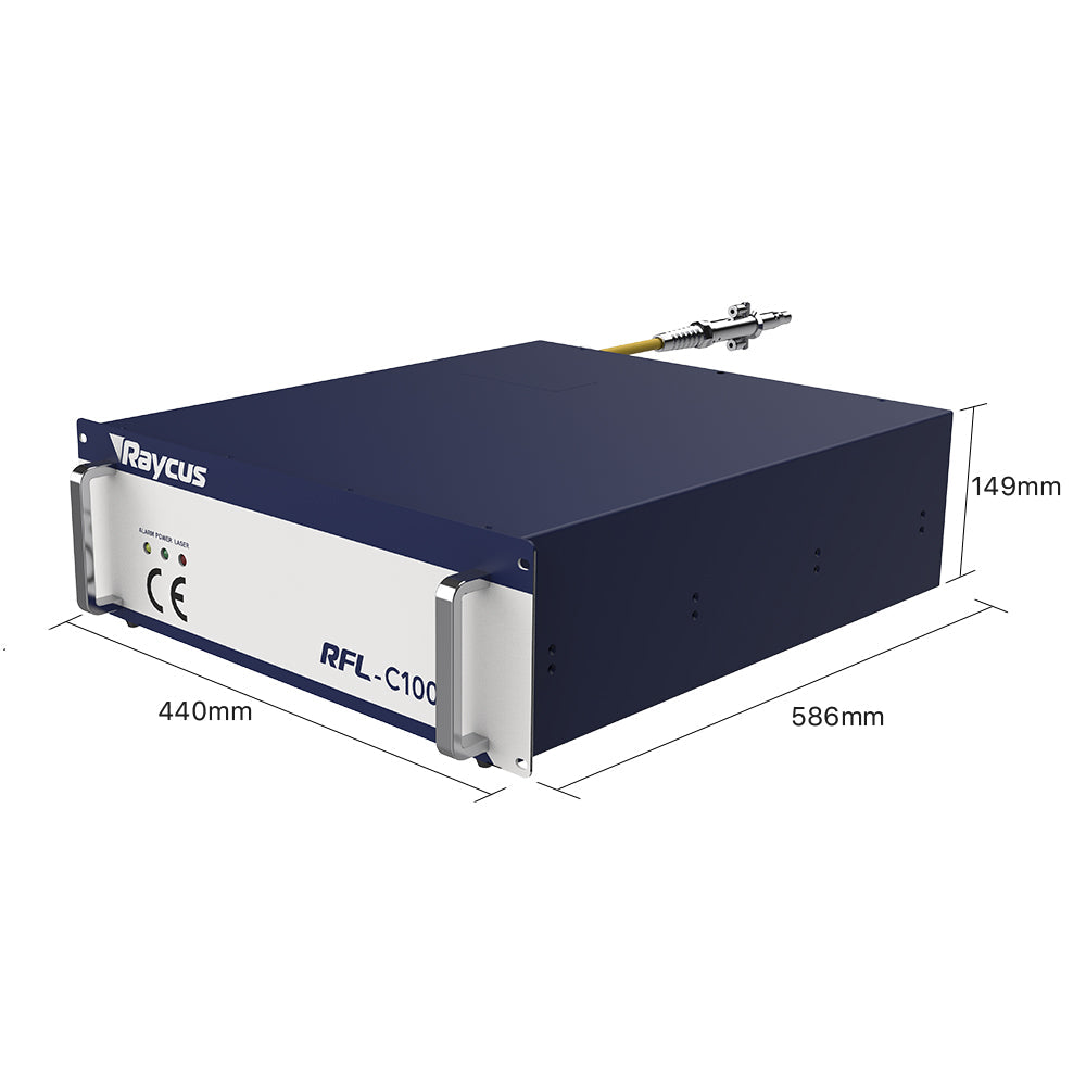 Cloudray 1000W Raycus Single Module CW Fiber Laser Source RFL-C1000S-CE