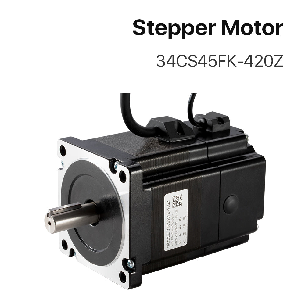 Cloudray 119mm 4.5N.m 4.2A 2 Phase Nema34 Open Loop Stepper Motor