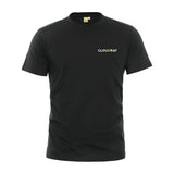 Cloudray Laser Round Neck Cotton Black T-Shirt Style B