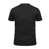 Cloudray Laser Round Neck Cotton Black T-Shirt Style C