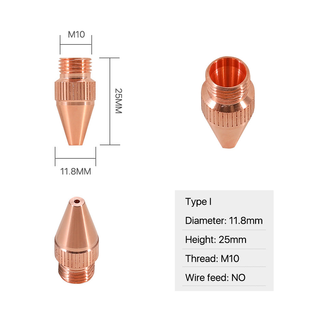 Cloudray Laser Welding Nozzles For QILIN Welding Head