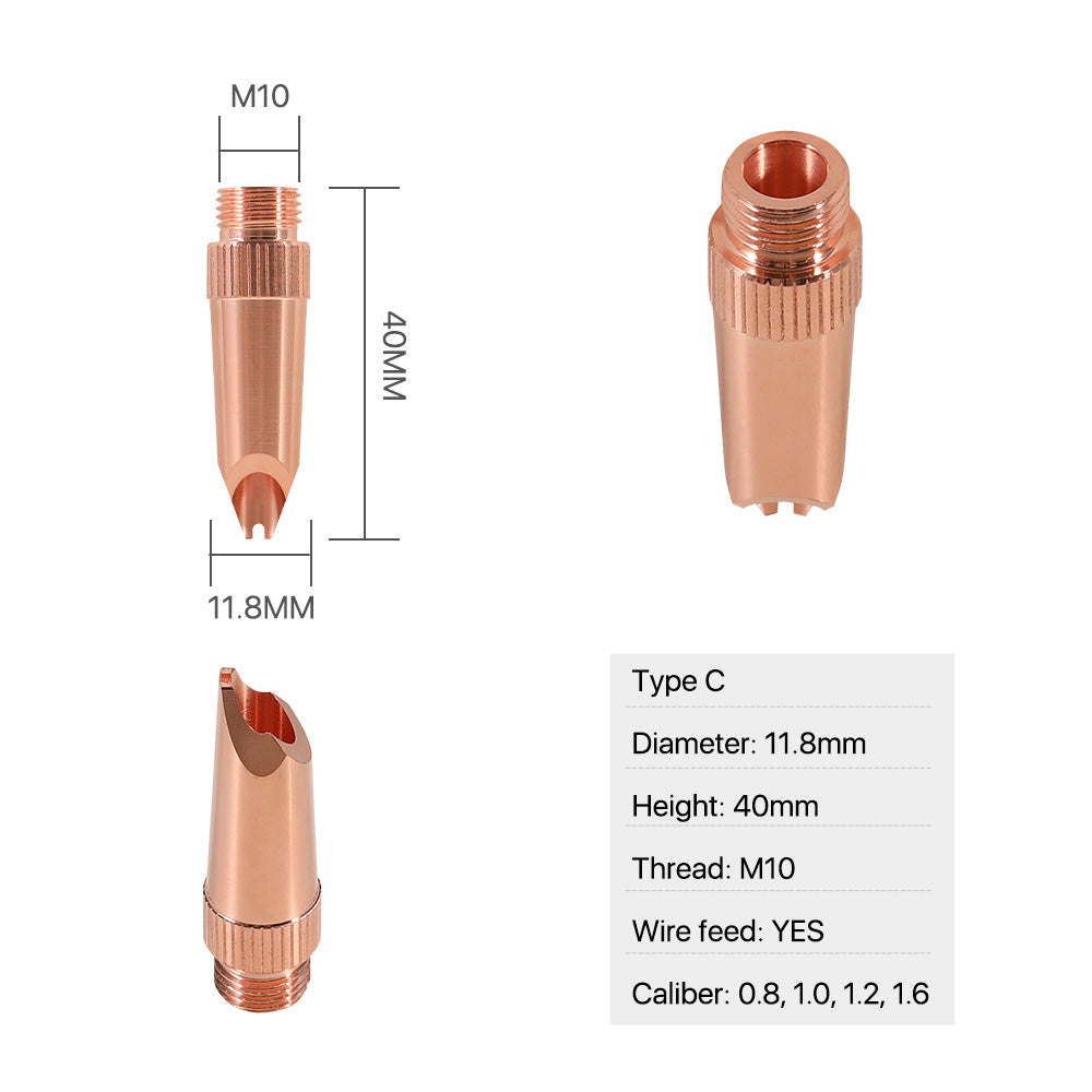 Cloudray Laser Welding Nozzles For QILIN Welding Head