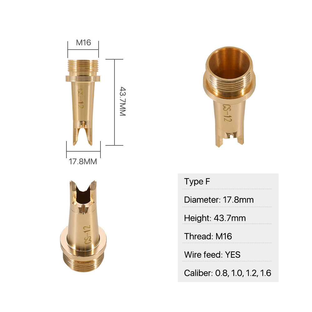 Cloudray WEIYE Laser Nozzles For Welding Head