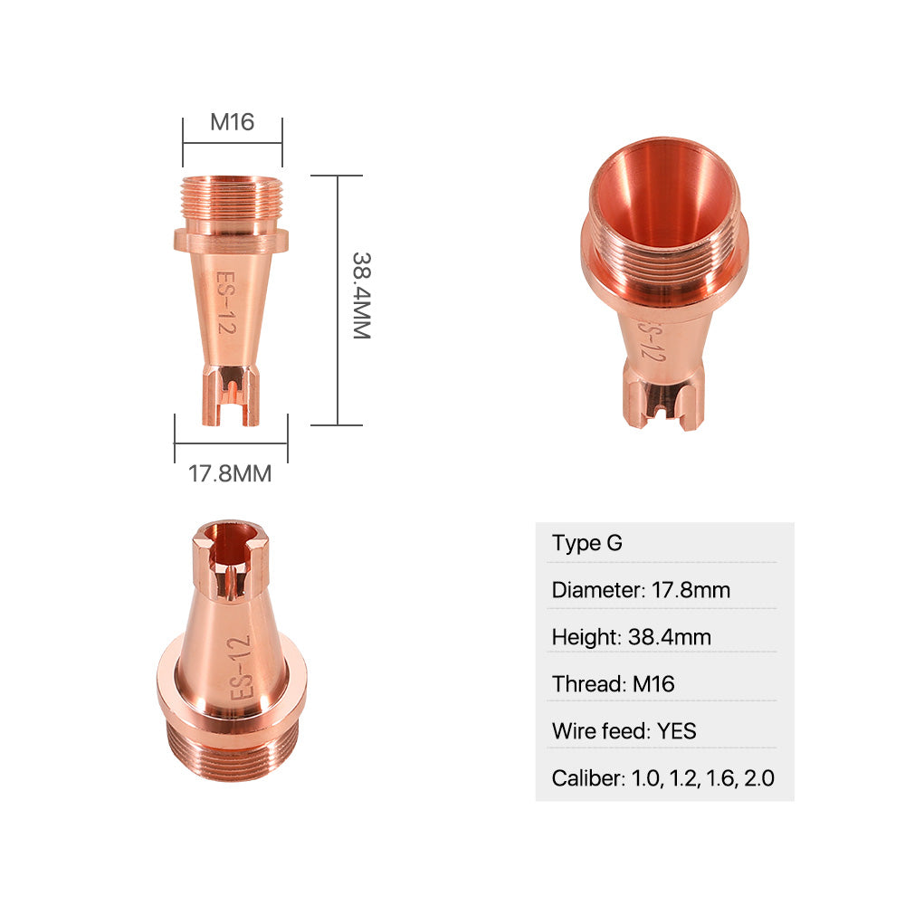 Cloudray WEIYE Laser Nozzles For Welding Head