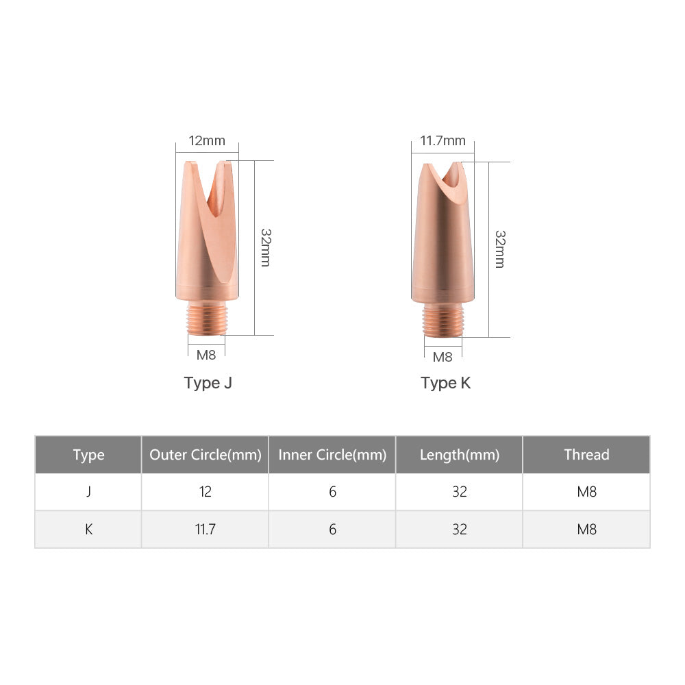 Cloudray Laser Nozzles For Welding Head