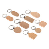 Cloudray DIY Material Solid Wood Key Chain For Co2 Laser Engraving & Marking