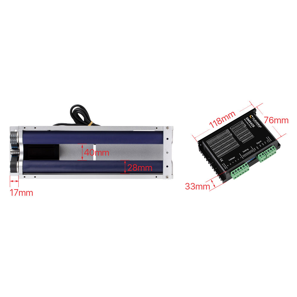 Cloudray G series Rotary Attachment Set